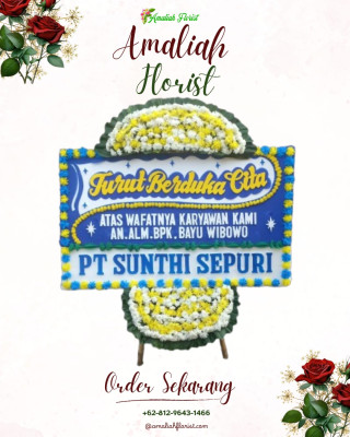 Papan Bunga Duka di Ranca Iyuh