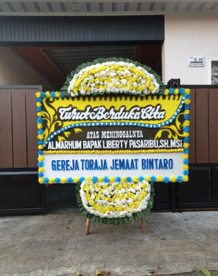 Papan Bunga Duka di Ranca Iyuh