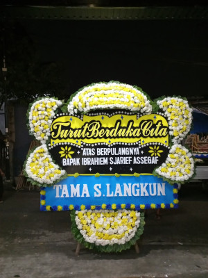 Papan Bunga Duka di Ranca Iyuh